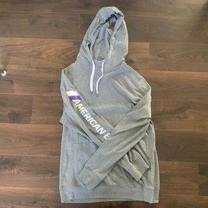 Gray American Eagle Hoodie